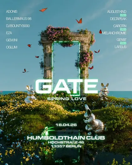 GATE – Spring Love, their flyer